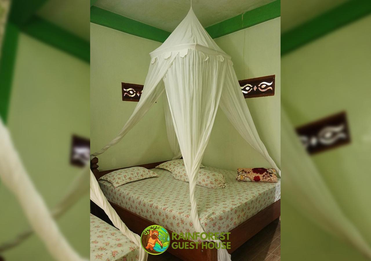 Rain Forest Guest House And Jungle Trekking Bukit Lawang Rum bild