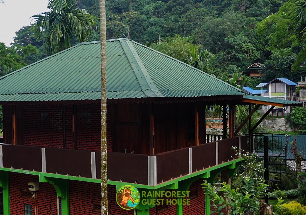 Rain Forest Guest House Bukit Lawang Exteriör bild