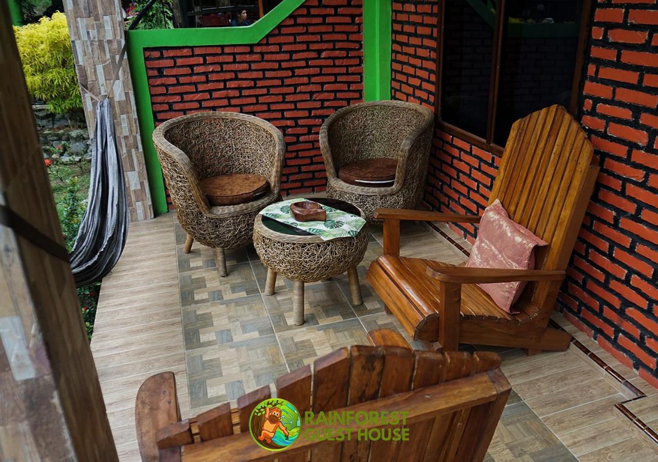 Rain Forest Guest House Bukit Lawang Rum bild